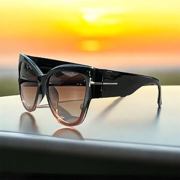 Boutique 9 Accessories - Cat Eye Sunglasses Gradient Lens